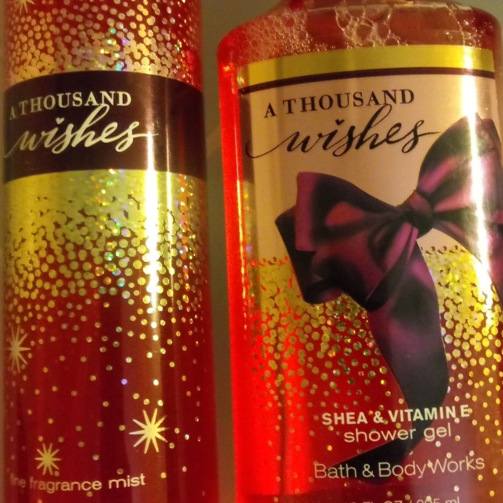 Bath &Body Works A THOUSAND WISHES (Body wash and Fragrance Mist)